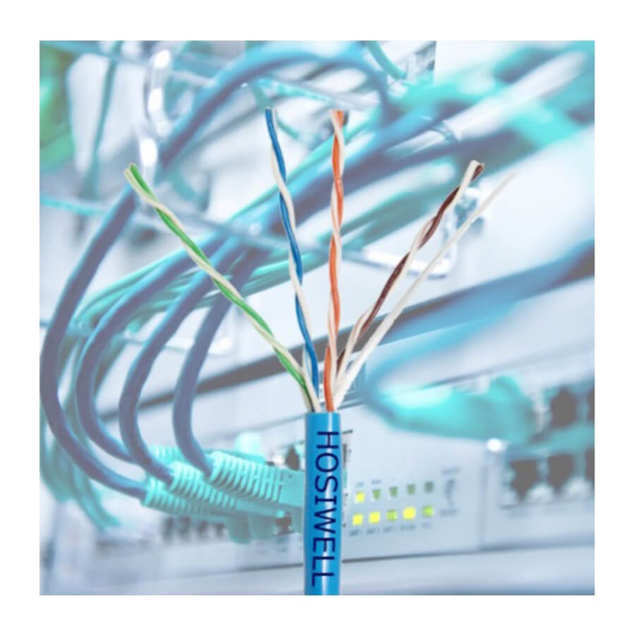  Cáp mạng LAN Cat.6A F/FTP Hosiwell 30201-BL-LSZH